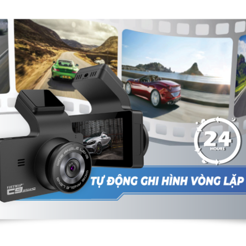 Hình ảnh VIETMAP C9 - Camera hành trình Full HD góc rộng 170° - Hàng chính hãng