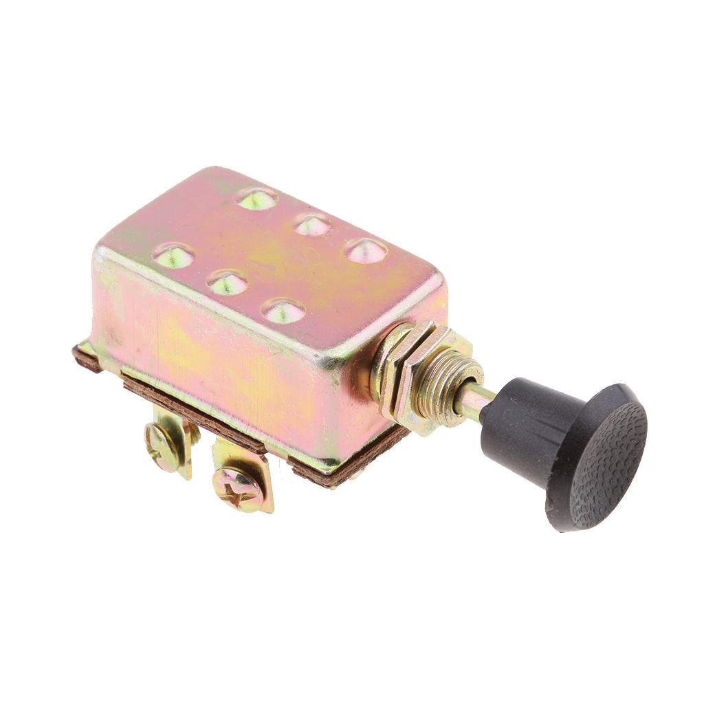 2X RV Motorhome   Farm Vehicle Push Pull Switch for Light Control 2