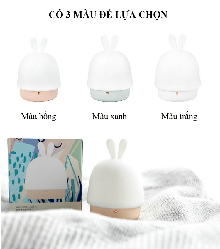 Đèn Cảm Ứng Siliicone Hình Ngộ Nghĩnh