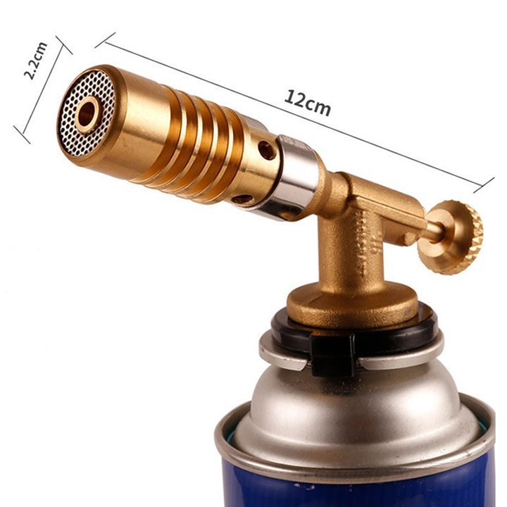 Khò Ga Mini Flame Gun Japan 1300 Độ Bằng Đồng Nguyên Khối
