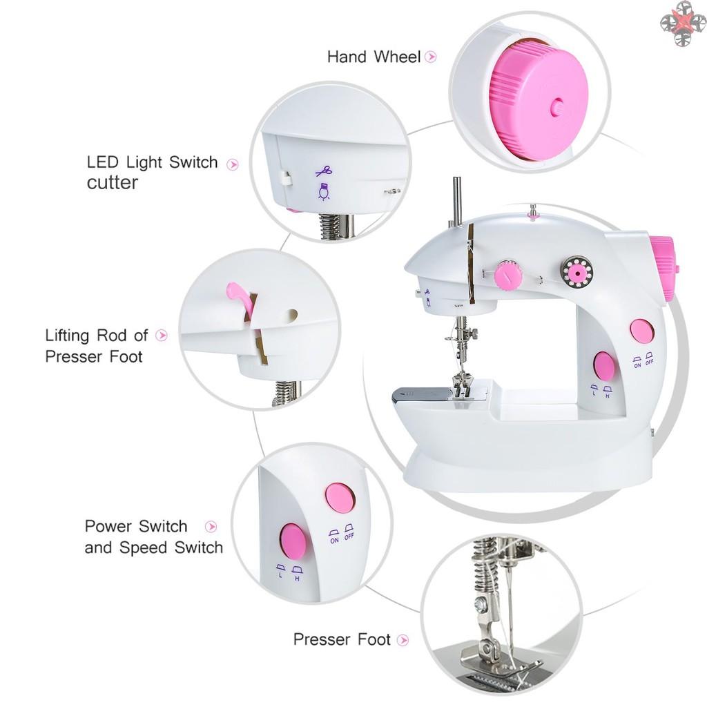 Máy May Mini 2 Tốc Độ Tiện Lợi