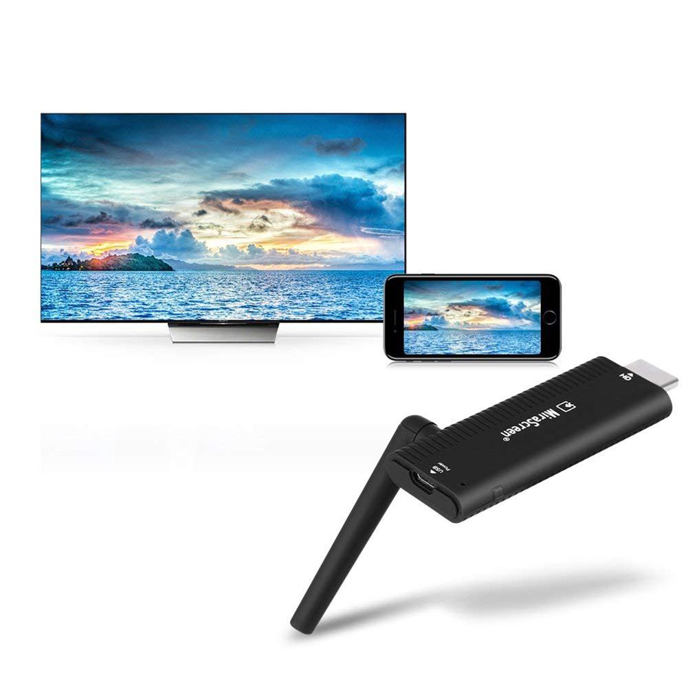 HDMI Không Dây Kết Nối Điện Thoại Với TV (1080P) - Đen