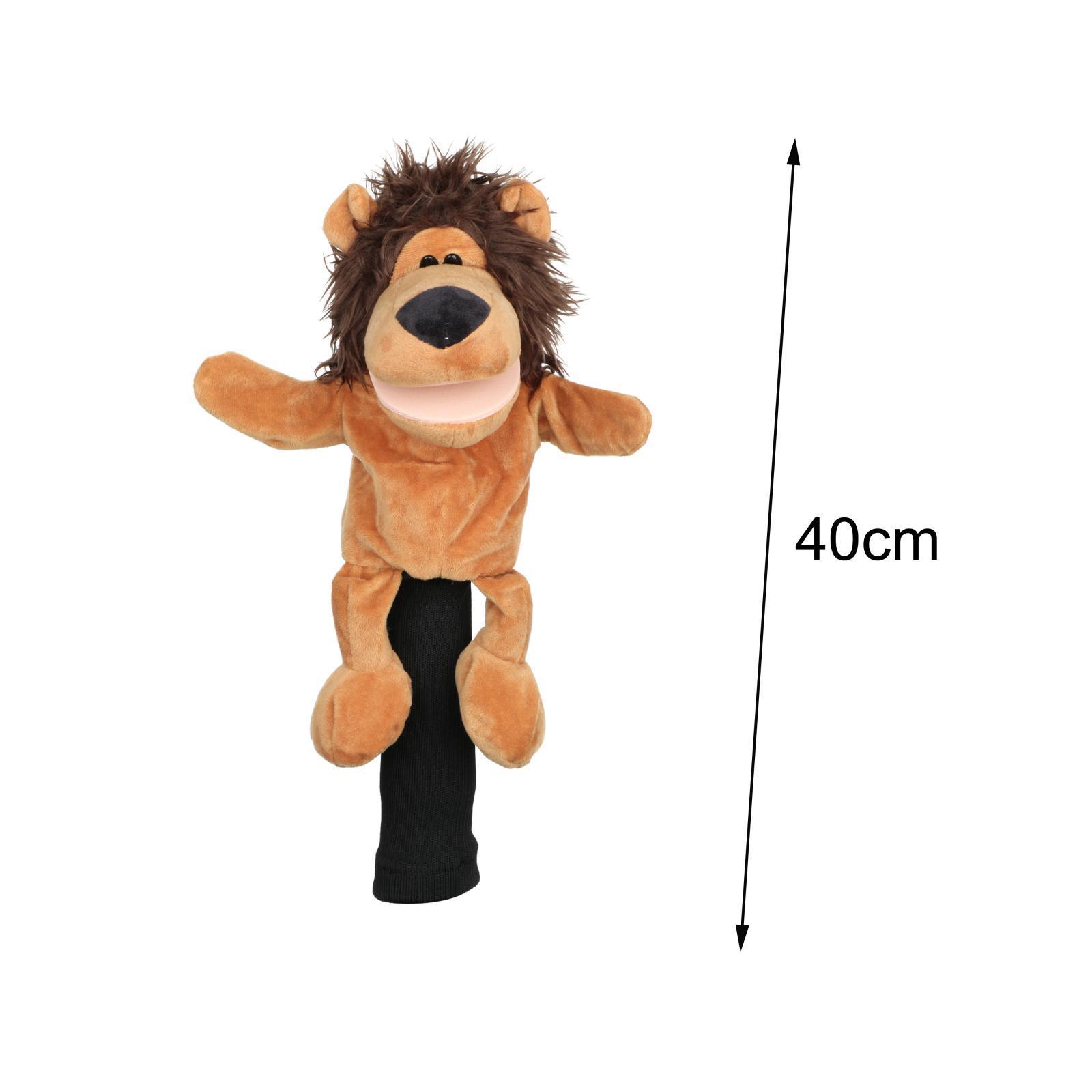 Golf Wood Headcover Golf Head Cover Plush Novelty Cute Durable Fashion Golf Head Cover Golf Driver Headcover for Outdoor Sports Unisex
