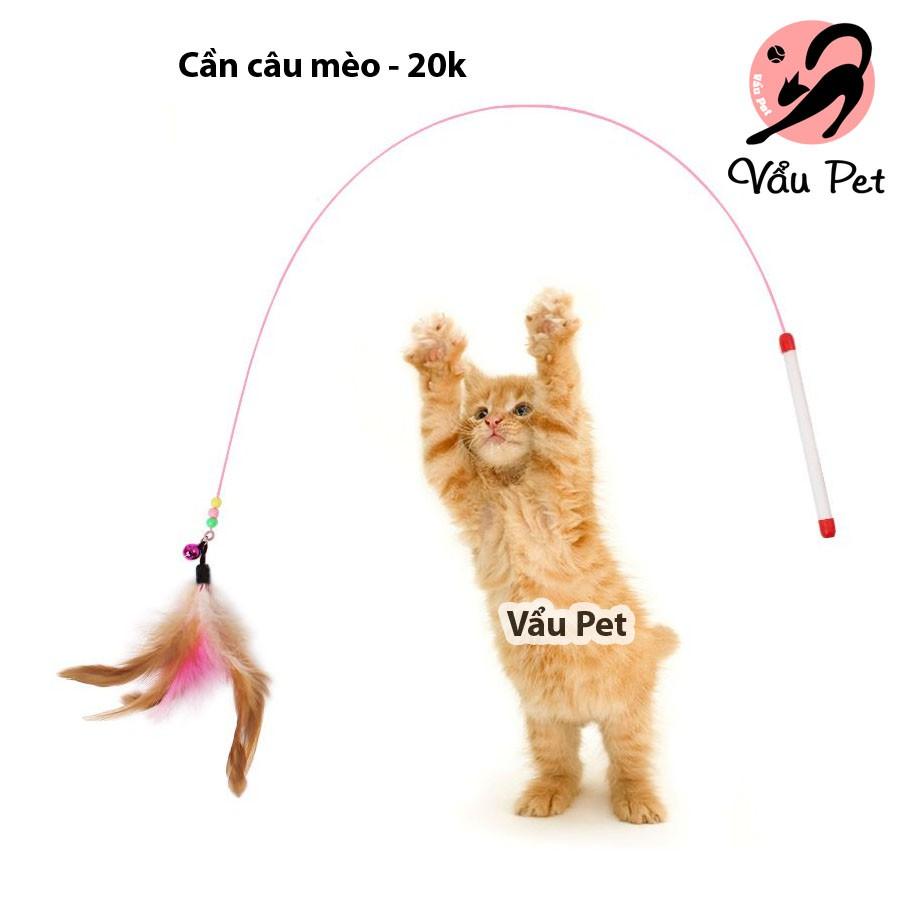 Cần Câu Mèo Dây Thép - Đồ chơi cho mèo
