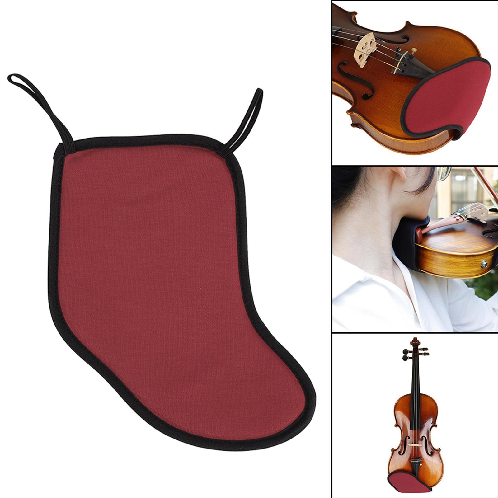 Cotton Violin Shoulder Rest Musical Instrument Accessories Violin Shoulder Pad for Beginners
