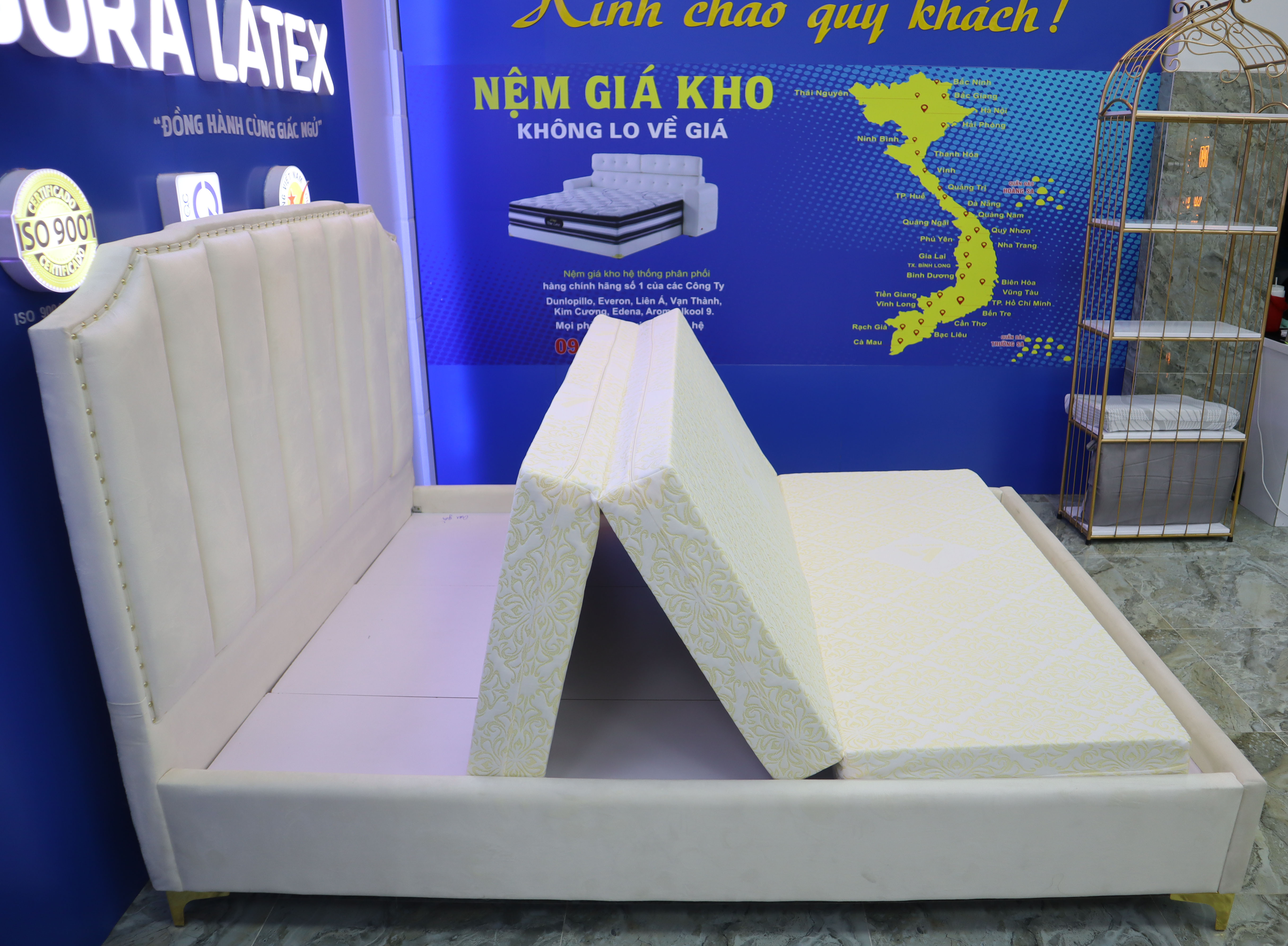 Đệm Bông Ép Aroma Fiber