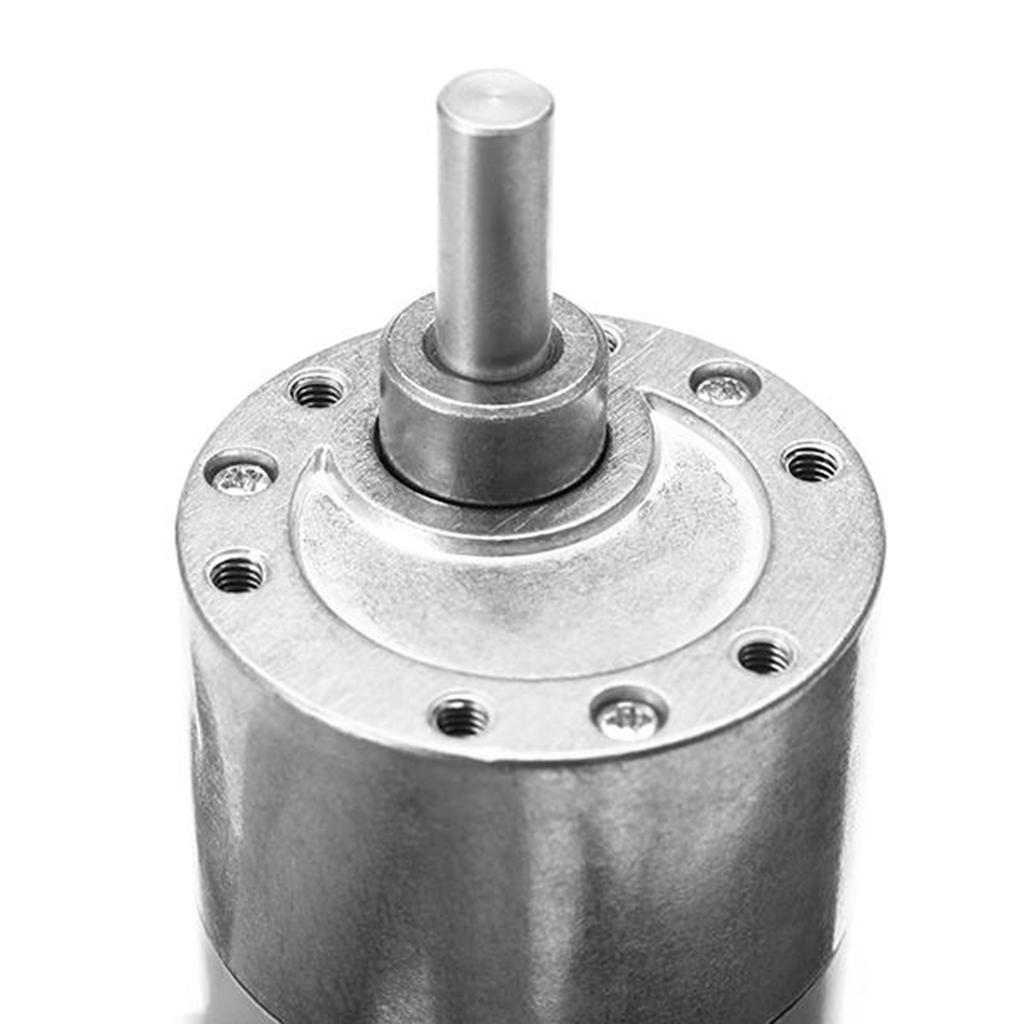 12VDC Động Cơ Giảm Tốc Mô-men Xoắn Cao Giảm Tốc Độ Động Cơ Giảm Tốc Trung Tâm Trục Đầu Ra
