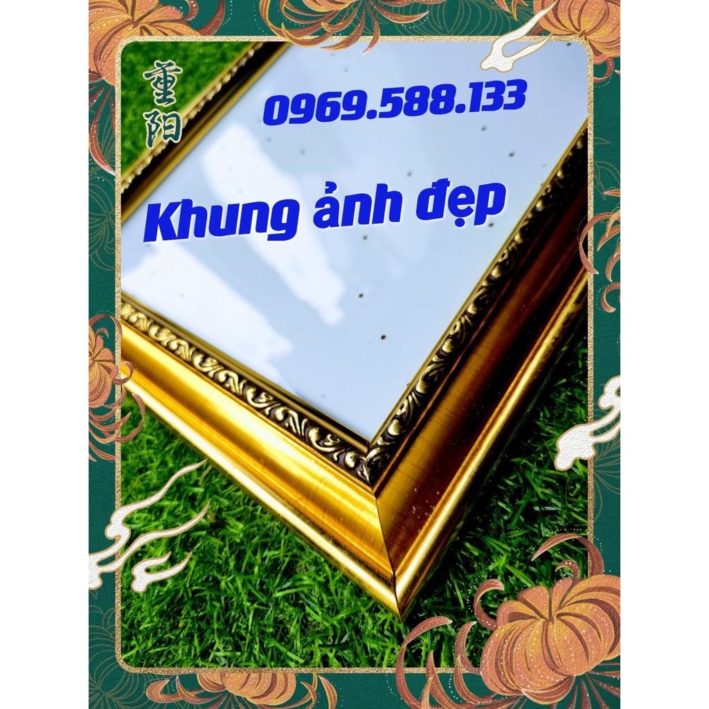 -Khung Bằng Khen loại viền cong đẹp kích thước A4 ,.