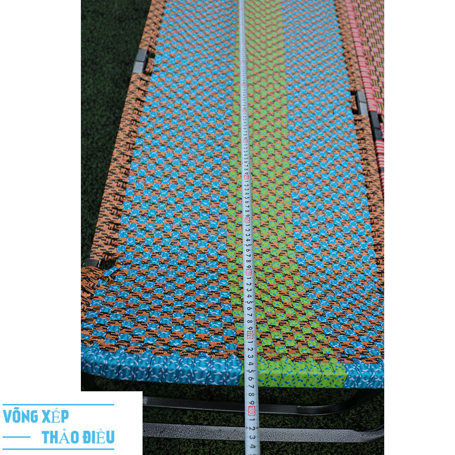 Giường xếp gấp gọn Khung vuông 75cm Sơn tĩnh điện