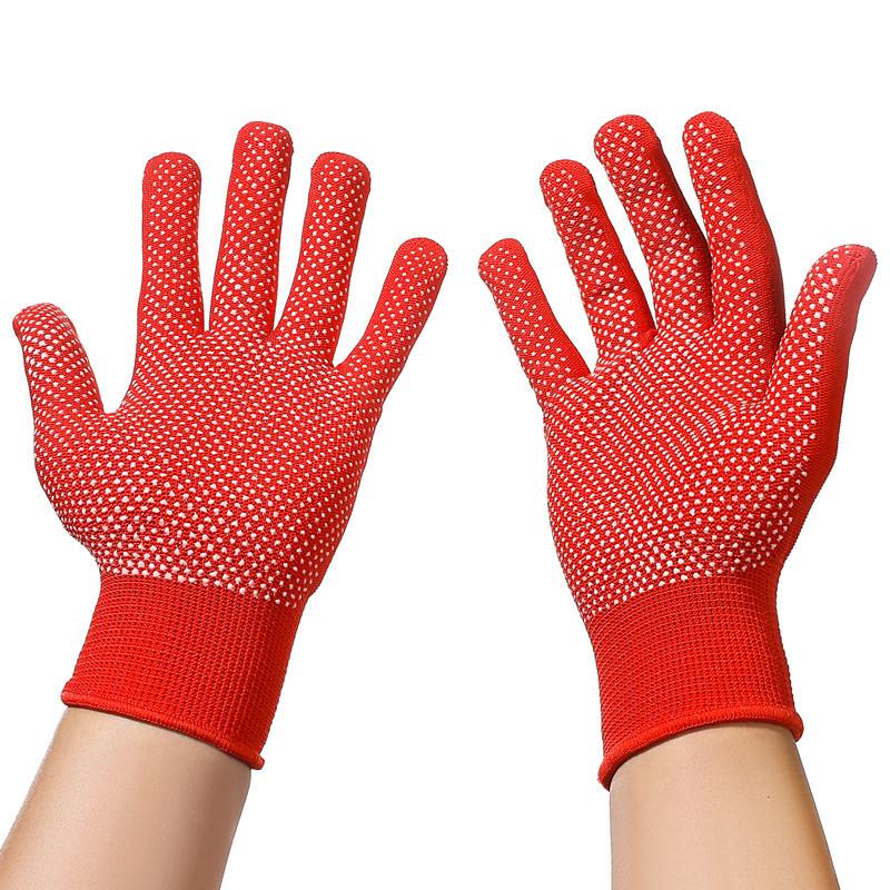 Găng tay đi xe đạp FULL FOOK TOUCH Màn hình không trượt ngoài trời. Color: Orange Size: 1 pair