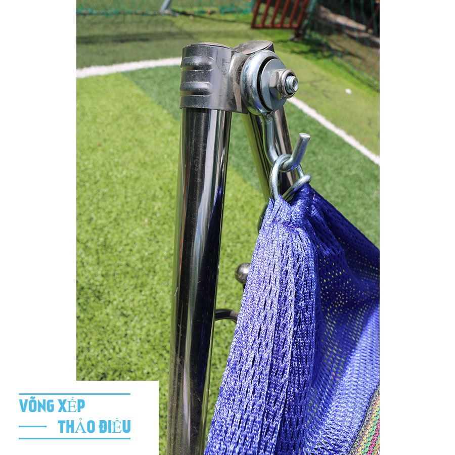 Khung võng xếp inox 100% thang vuông cao cấp hàng xuất khẩu