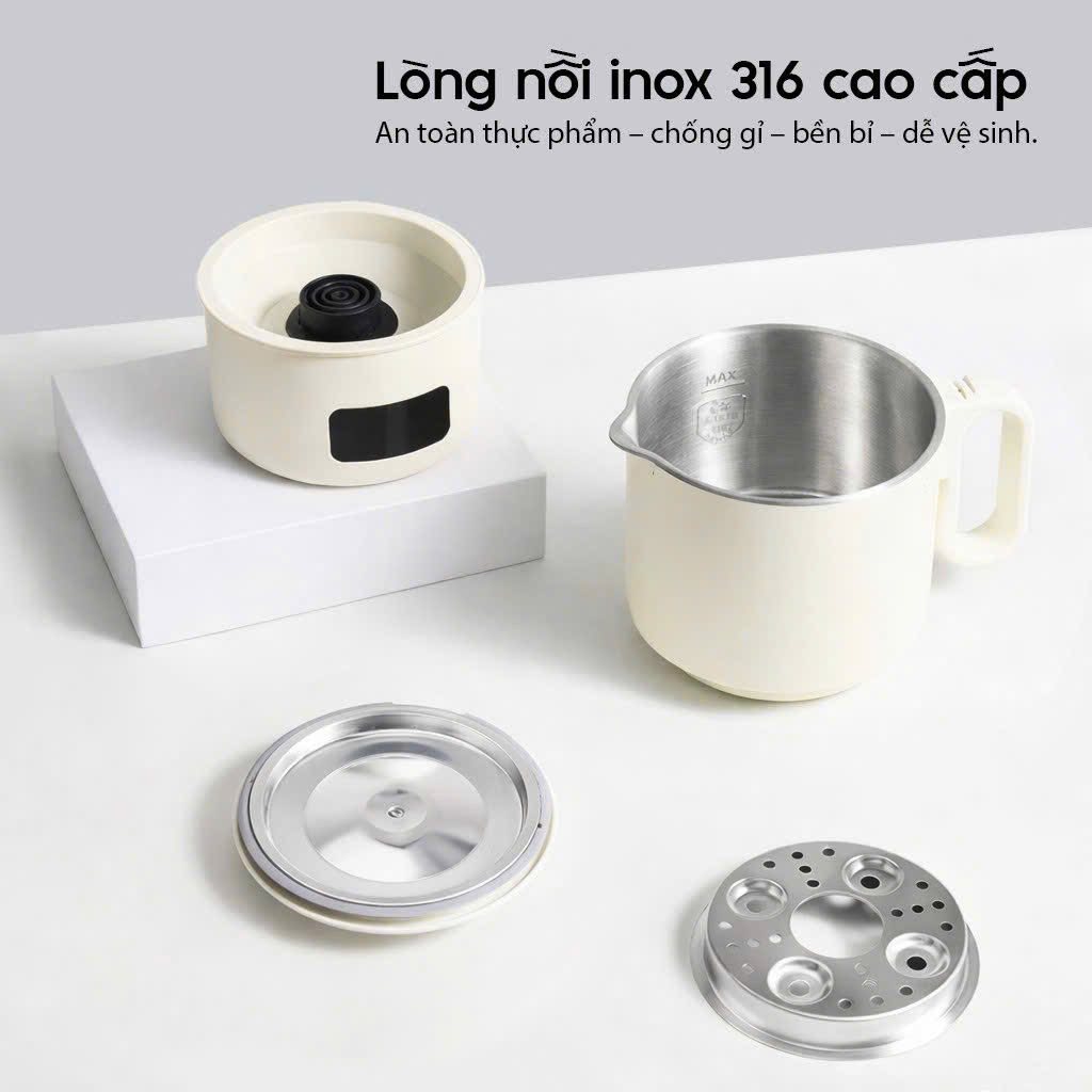 Ấm/ca nấu gấp gọn 2Lock Korea hàng chính hãng