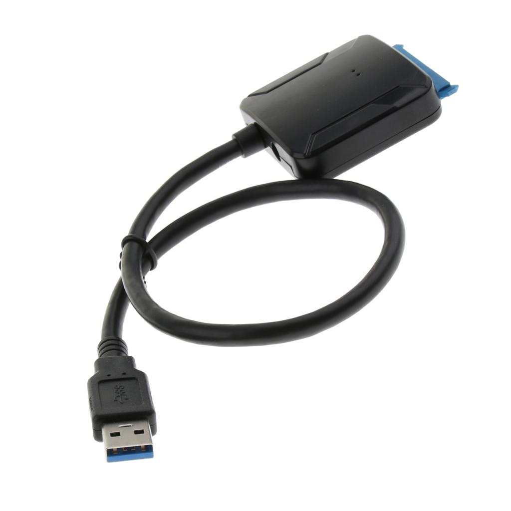 1 Pc. USB 3.0 to SATA 22Pin 2.5 "/ 3.5" PC Hard Disk Drive SSD Adapter Cable