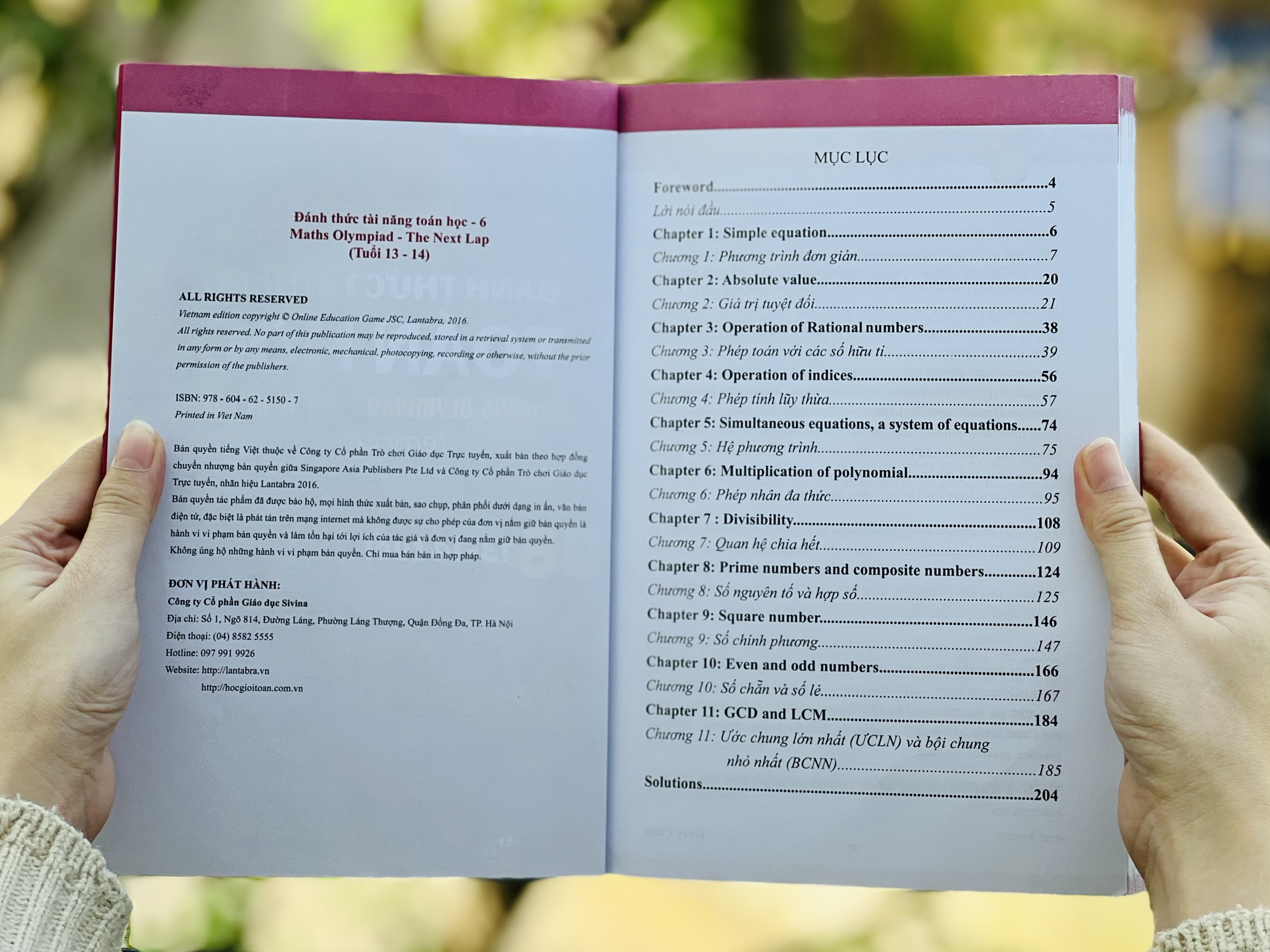 Sách Đánh Thức Tài Năng Toán Học 4, 5, 6, 7 ( Combo 4 Cuốn ) - Tổng hợp kiến thức toán học lớp 4 đến lớp 9, Hiệu sách Genbooks