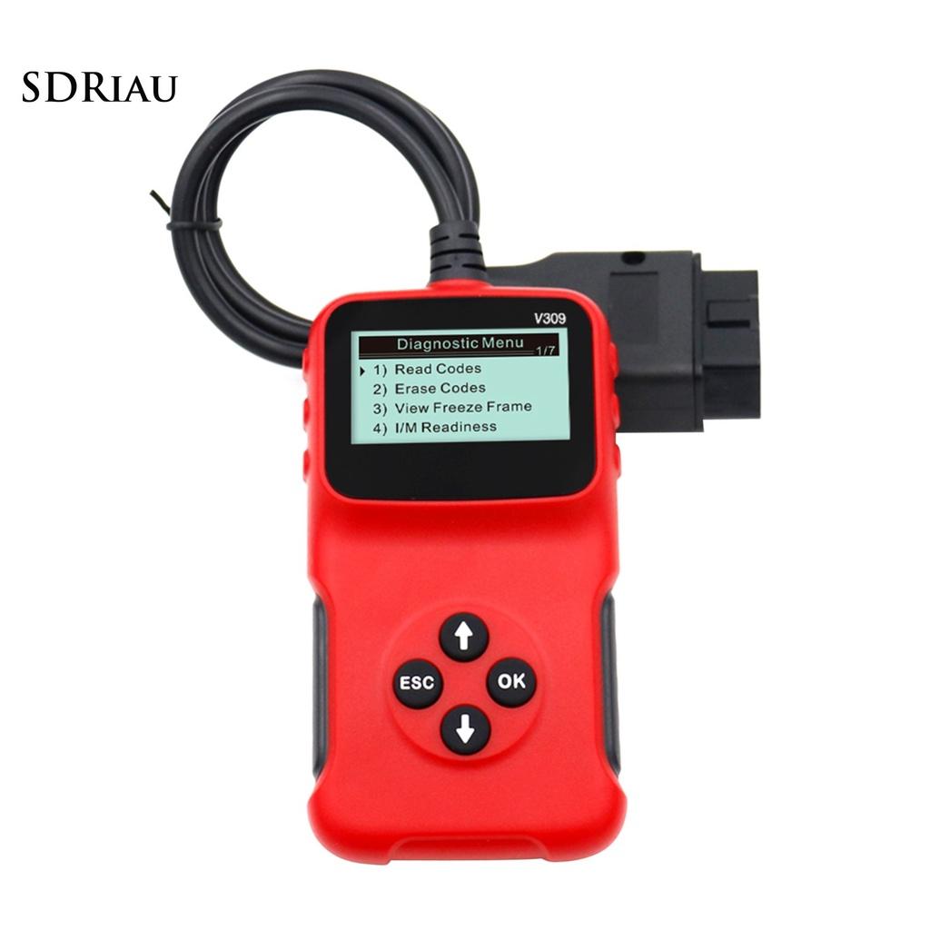 Thiết Bị Chẩn Đoán Lỗi Obdii Màu Đỏ Chống Mài Mòn Thông Dụng Cho Xe Hơi