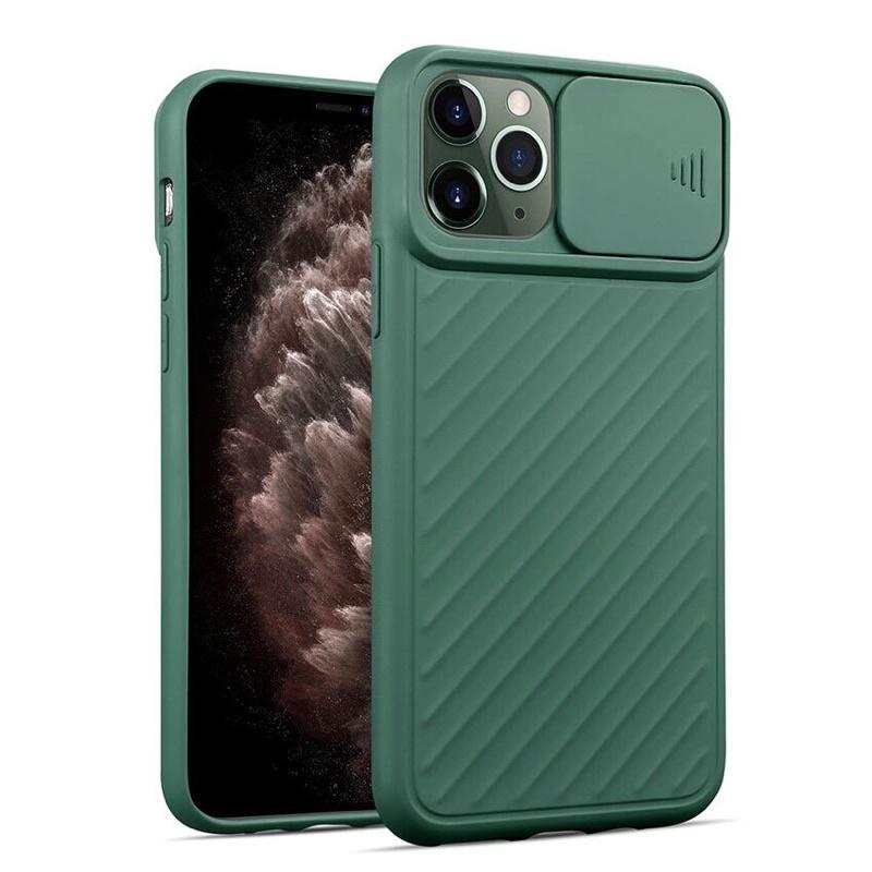 Ốp Lưng dành cho iPhone 13 Pro Max, 13 Pro, 13 có nắp bảo vệ camera, mặt lưng có vân chống trơn