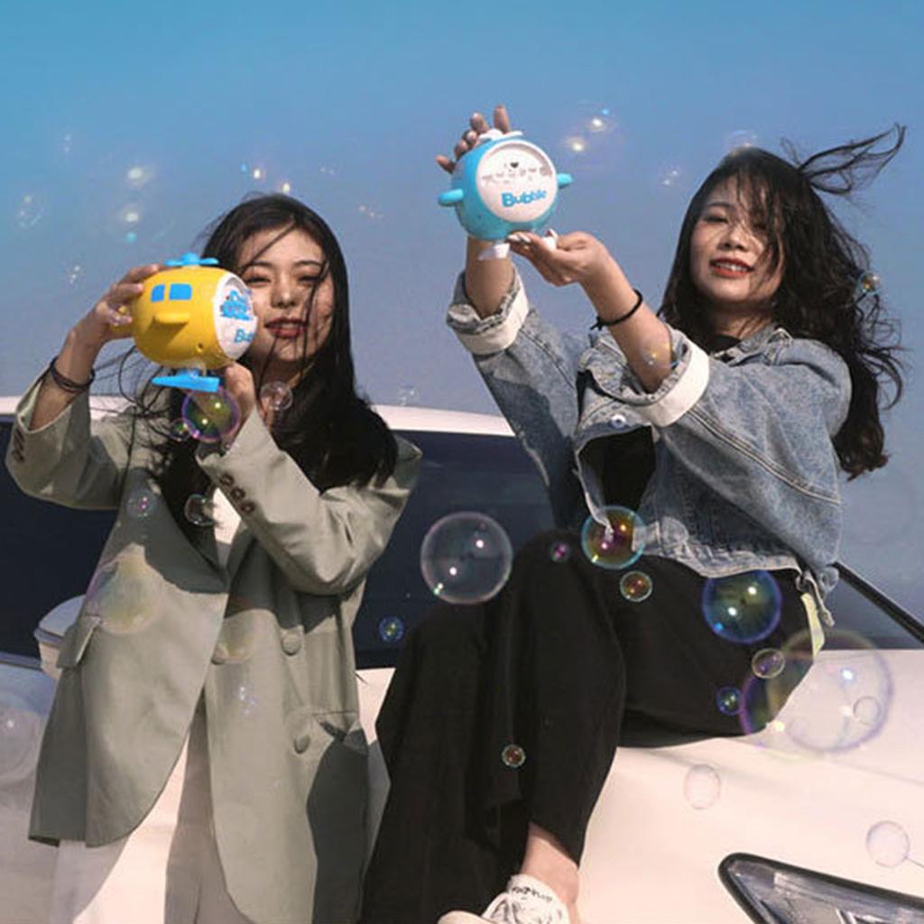 Máy Thổi Bong Bóng Xà Phòng Màu Sáng