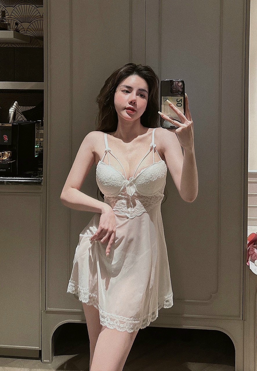 Váy Ngủ Nữ Xuyên Thấu - B.Lingerie