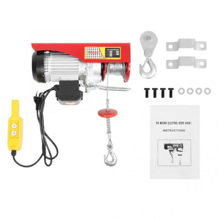Tời Điện ABG PA400 - Cáp Dài 12M - Hàng Chính Hãng