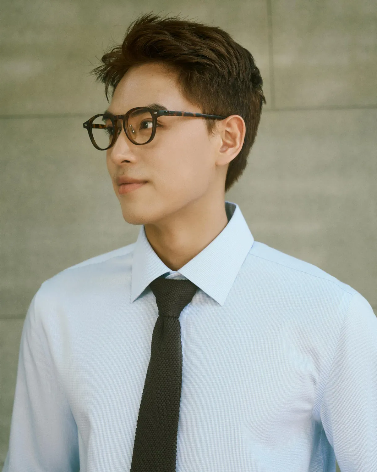 Áo sơ mi tay dài nam - Form Fitted - ROUTINE 10F25SHL008