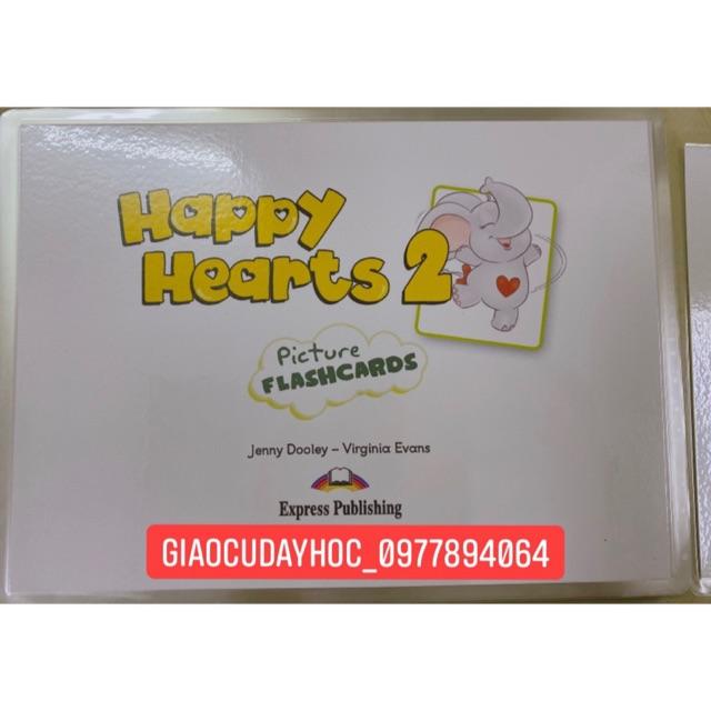 FLASHCARD HAPPY HEART 2( 60 thẻ ép plastic)