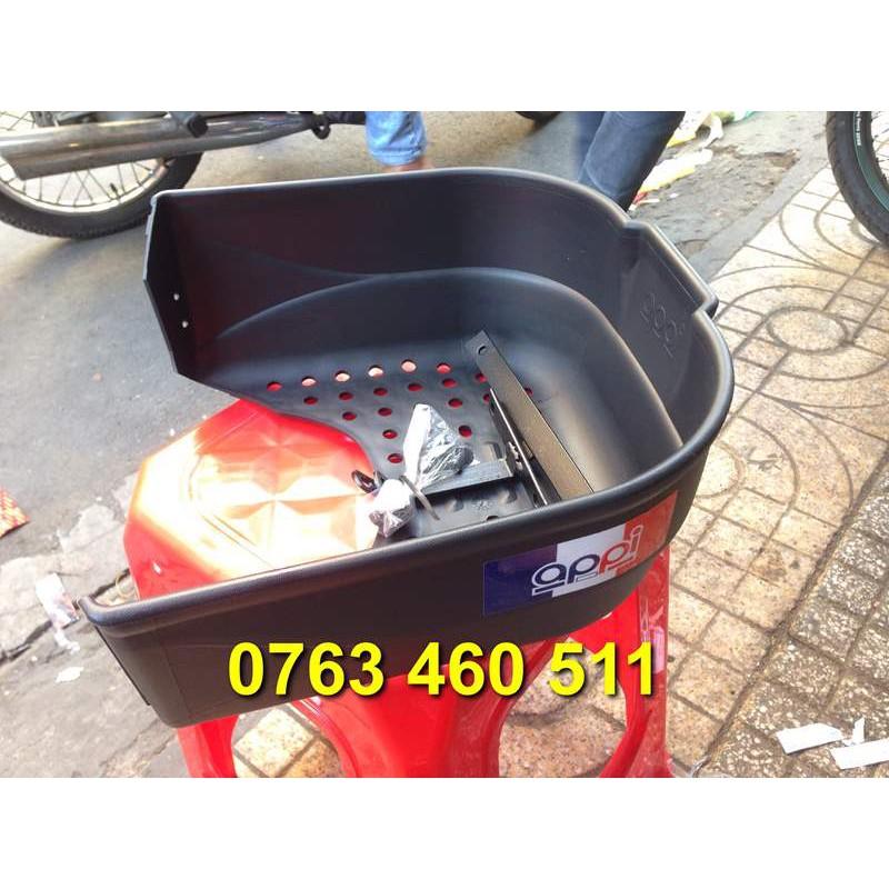 Rổ giữa xe oppi gắn xe exciter 150,winner exciter 135,wave rs,sirius wave nhỏ , wave 2017