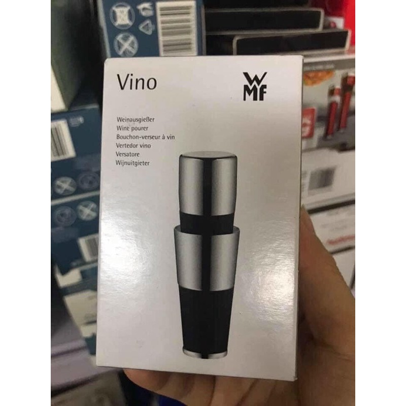 Nút Vang WMF VINO, Nắp Vang, Chất Liệu Thép Không Gỉ, Nhập Đức