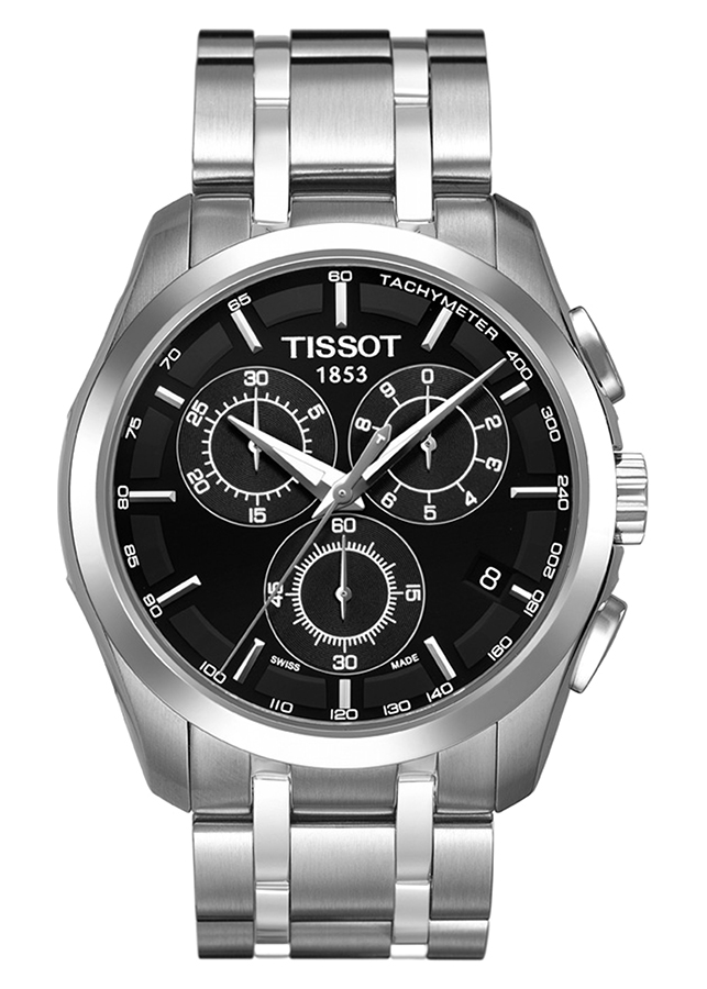 Đồng Hồ Nam Dây Thép Không Gỉ Tissot Couturier T035.617.11.051.00 (41mm)