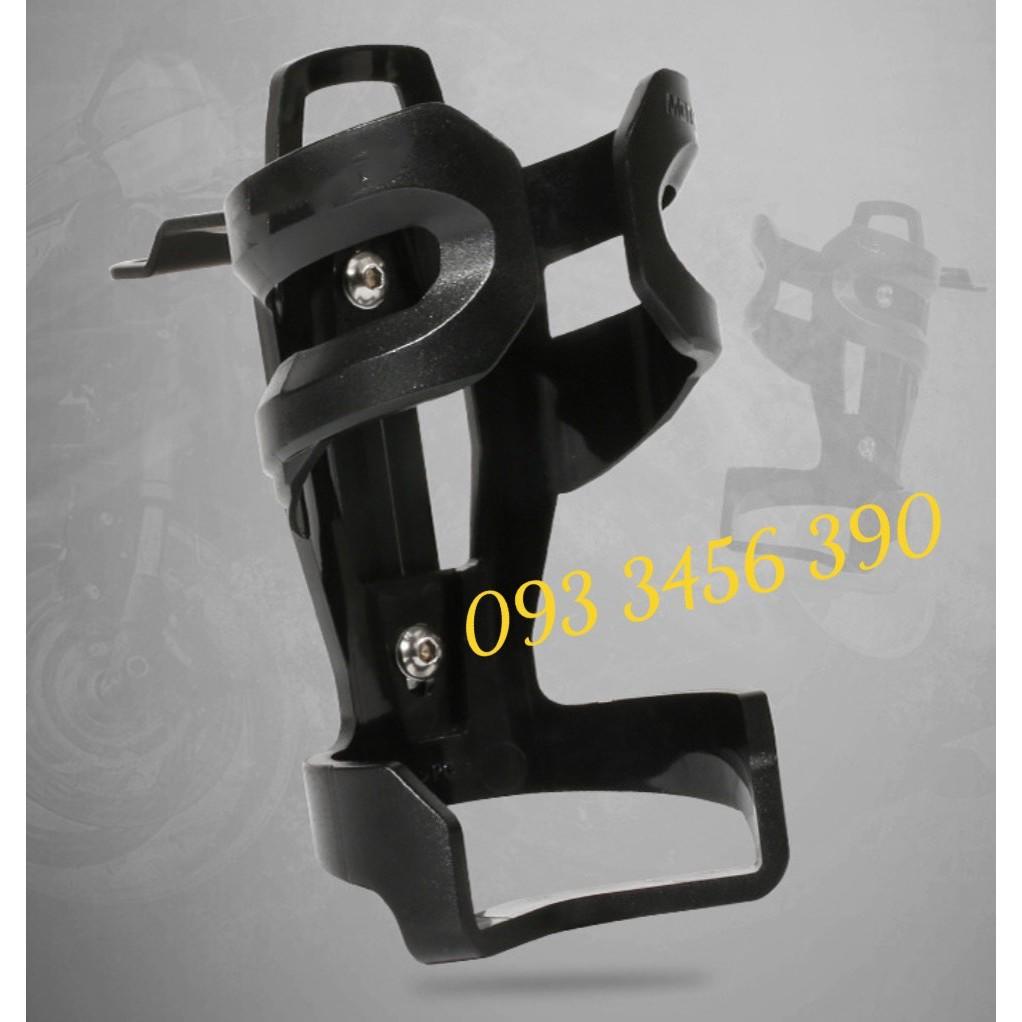 Giá Đỡ Bình Nước Gắn Ốc Chân Gương Cho Xe Đạp, Xe Máy và Motor