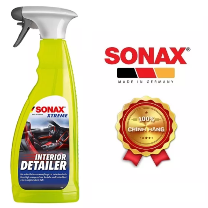 Dung dịch vệ sinh và bảo dưỡng nội thất ô tô Sonax 220400 Xtreme Interior Detailer - HÀNG NHẬP KHẨU