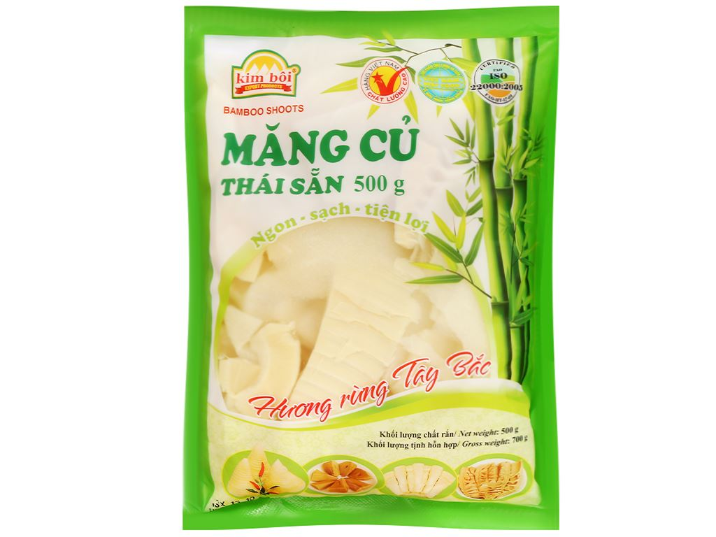 Măng Củ Thái Sẵn Kim Bôi 500G