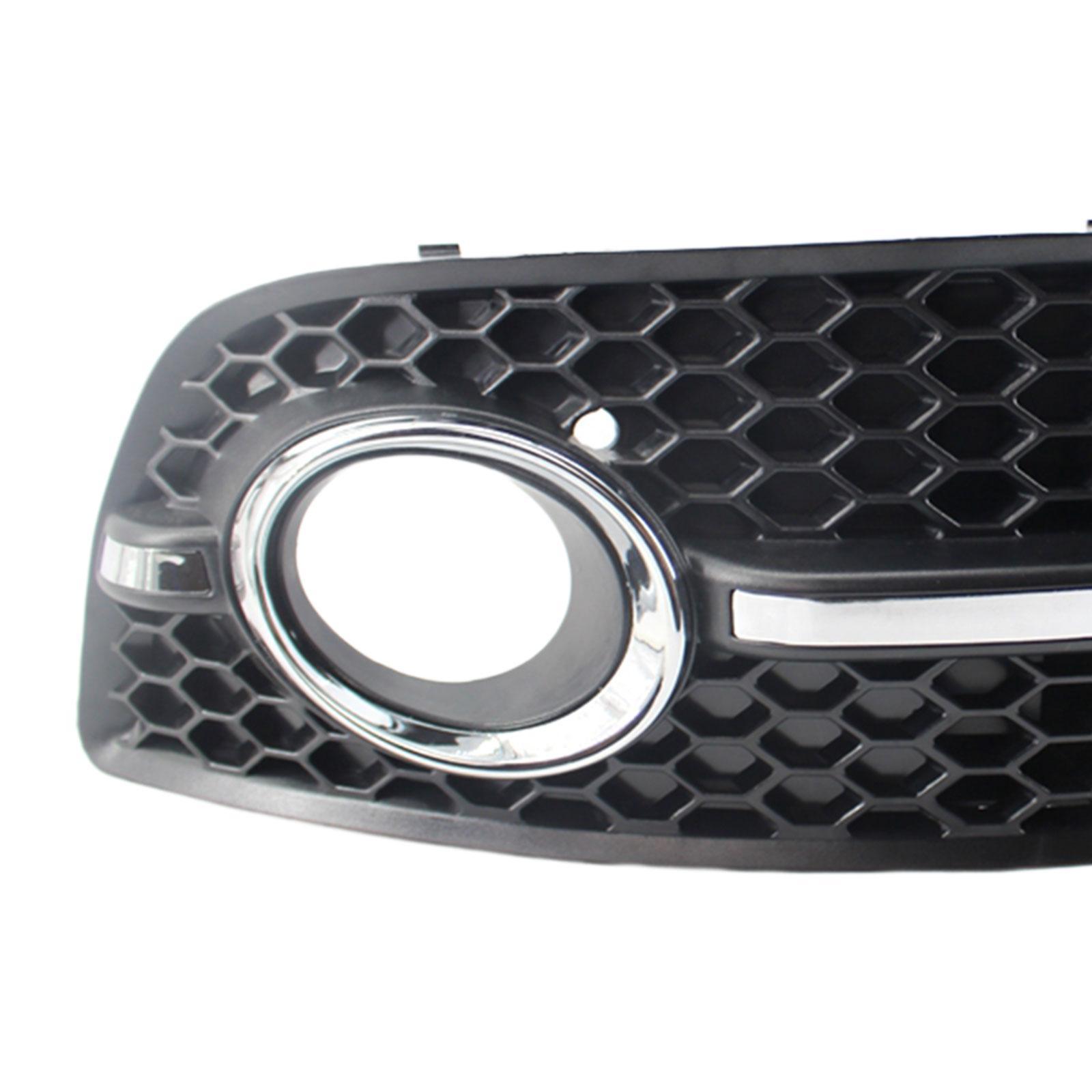 Car Front Bumper Fog Light Grille Cover for  Q5 2009-2012 Durable 8R0807681A
