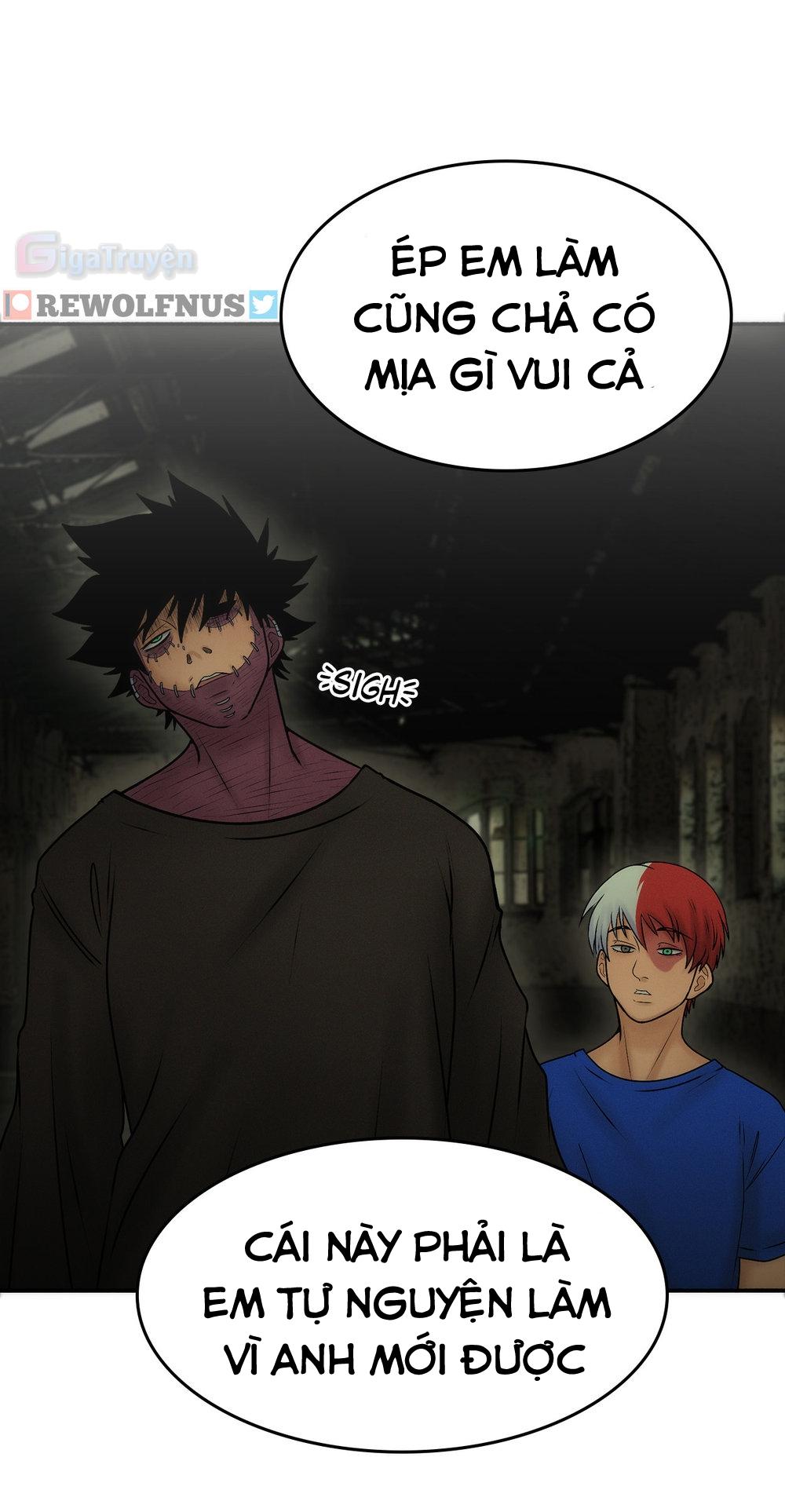 Học viện anh hùng – Dabi x Shoto chapter 1