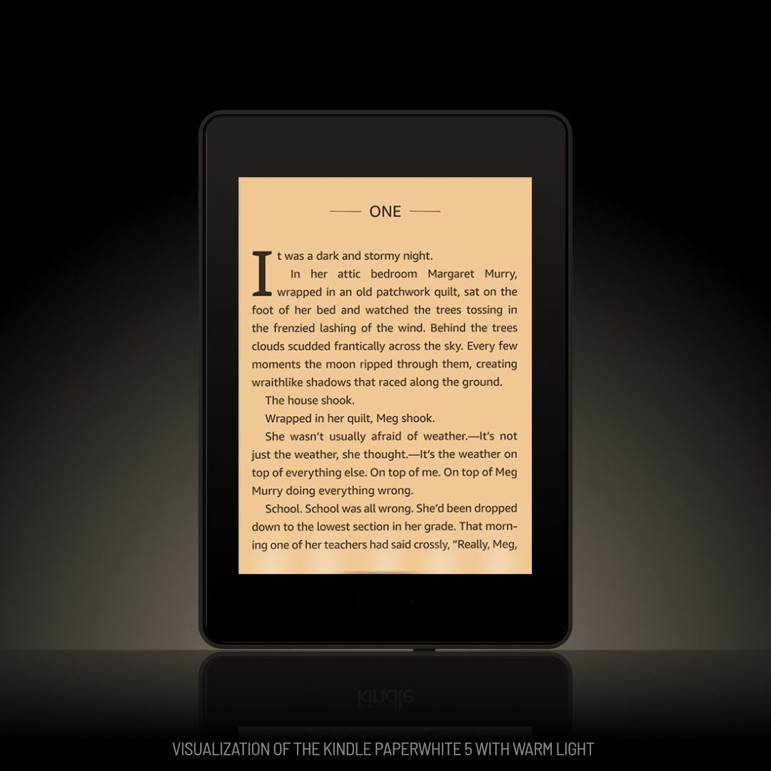 Máy đọc sách All new Kindle Paperwhite Gen 5 (11th) màn hình 6.8 inch có đèn vàng warmlight