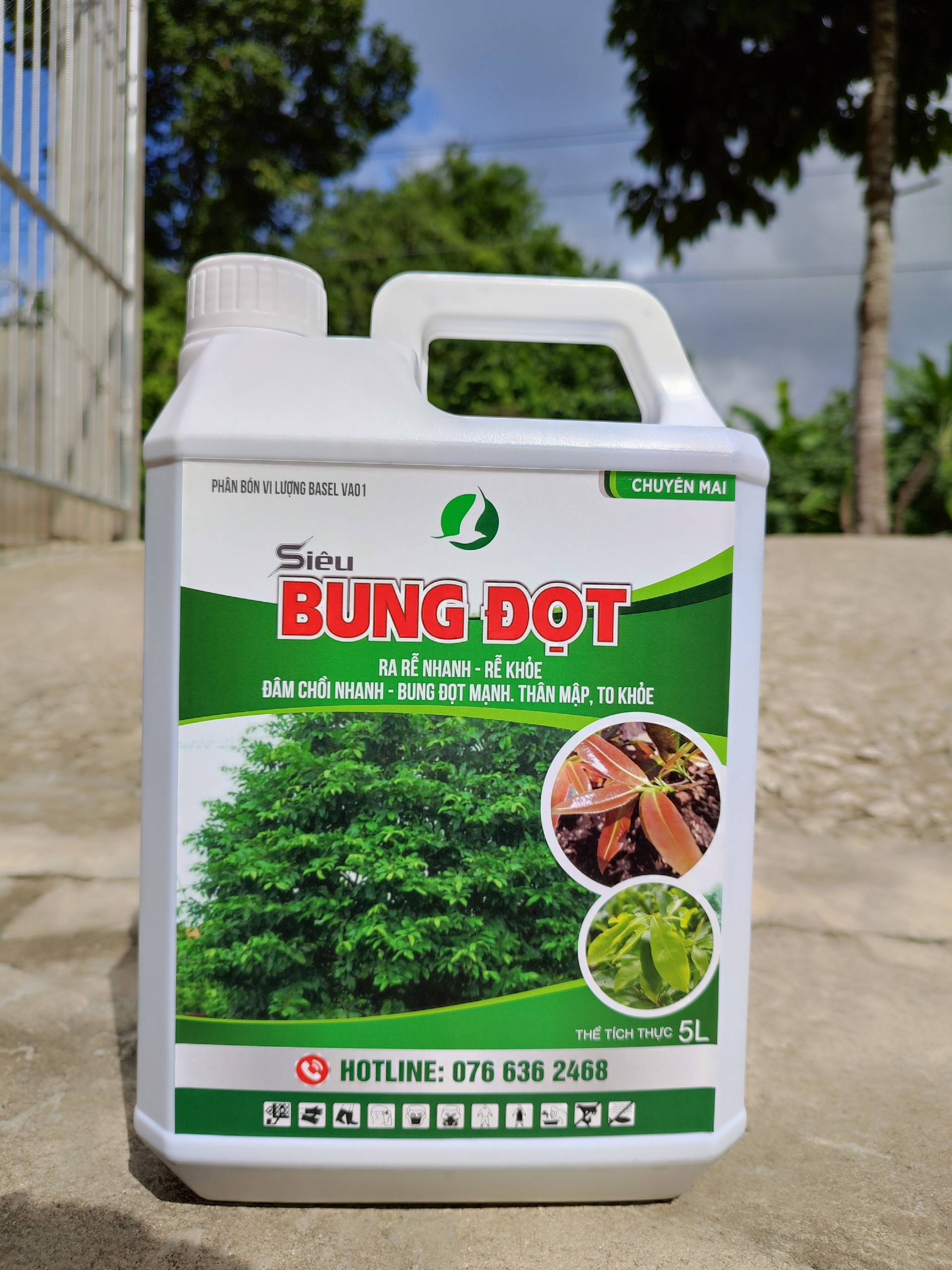 SIÊU BUNG ĐỌT - RA RỄ MAI CAN 5LÍT