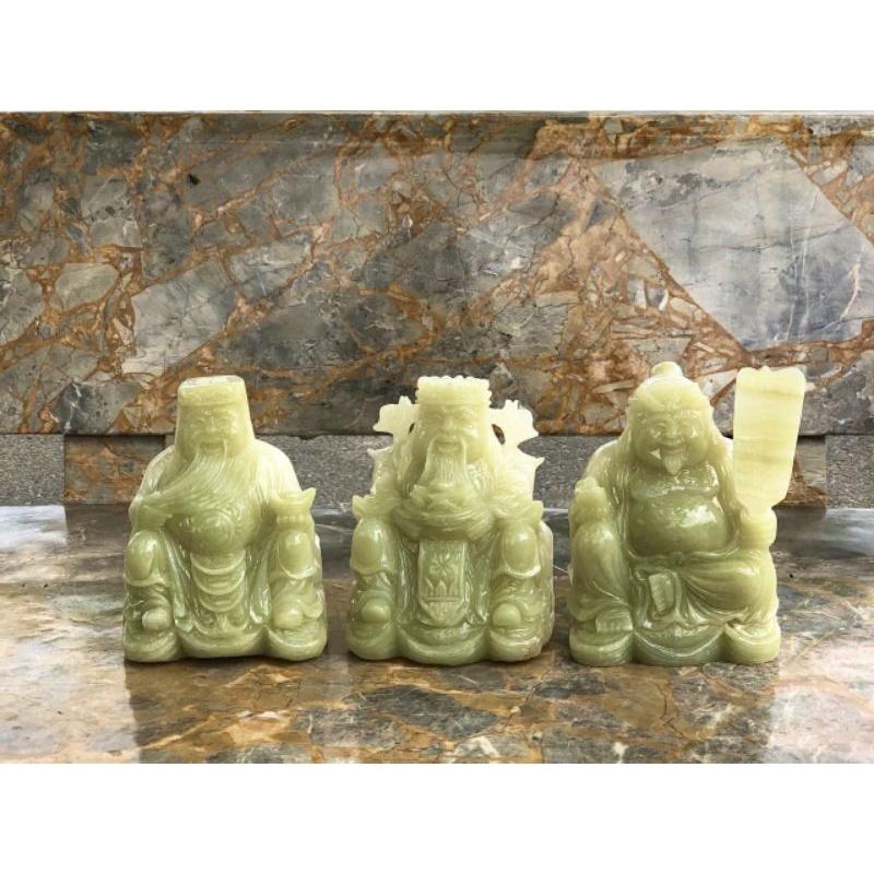 Thần Tài Thổ Địa Thần Phát cao 15cm, cao 20cm đá Ngọc