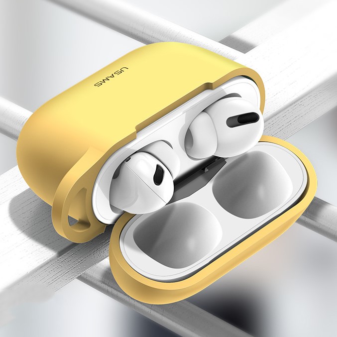 Airpods Pro Case Ốp Bảo Vệ Silicon Cho Airpods Pro Hiệu Usam_Hàng Nhập Khẩu