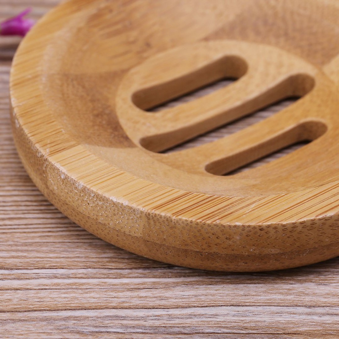 {Wooden soap dish} Khay Gỗ Tròn Đựng Xà Phòng, phụ kiện nhà tắm, decor trang trí nhà cửa theo phong cách mộc , truyền thống , gần gũi thiên nhiên