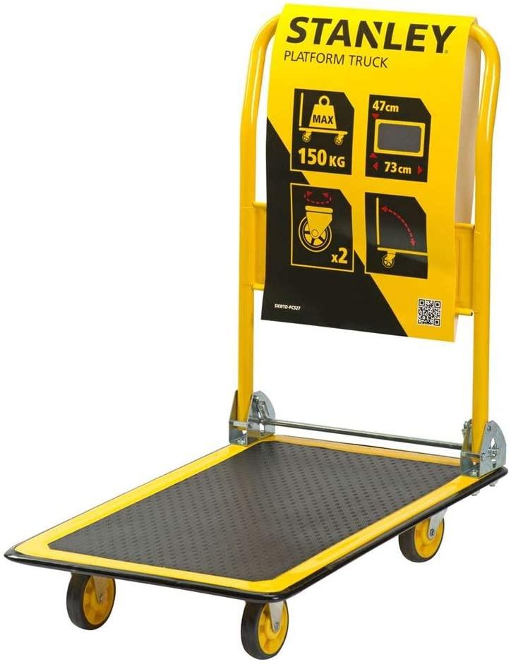 XE ĐẨY HÀNG 4 BÁNH (300KGS) STANLEY SXWTD-PC528 - HÀNG CHÍNH HÃNG