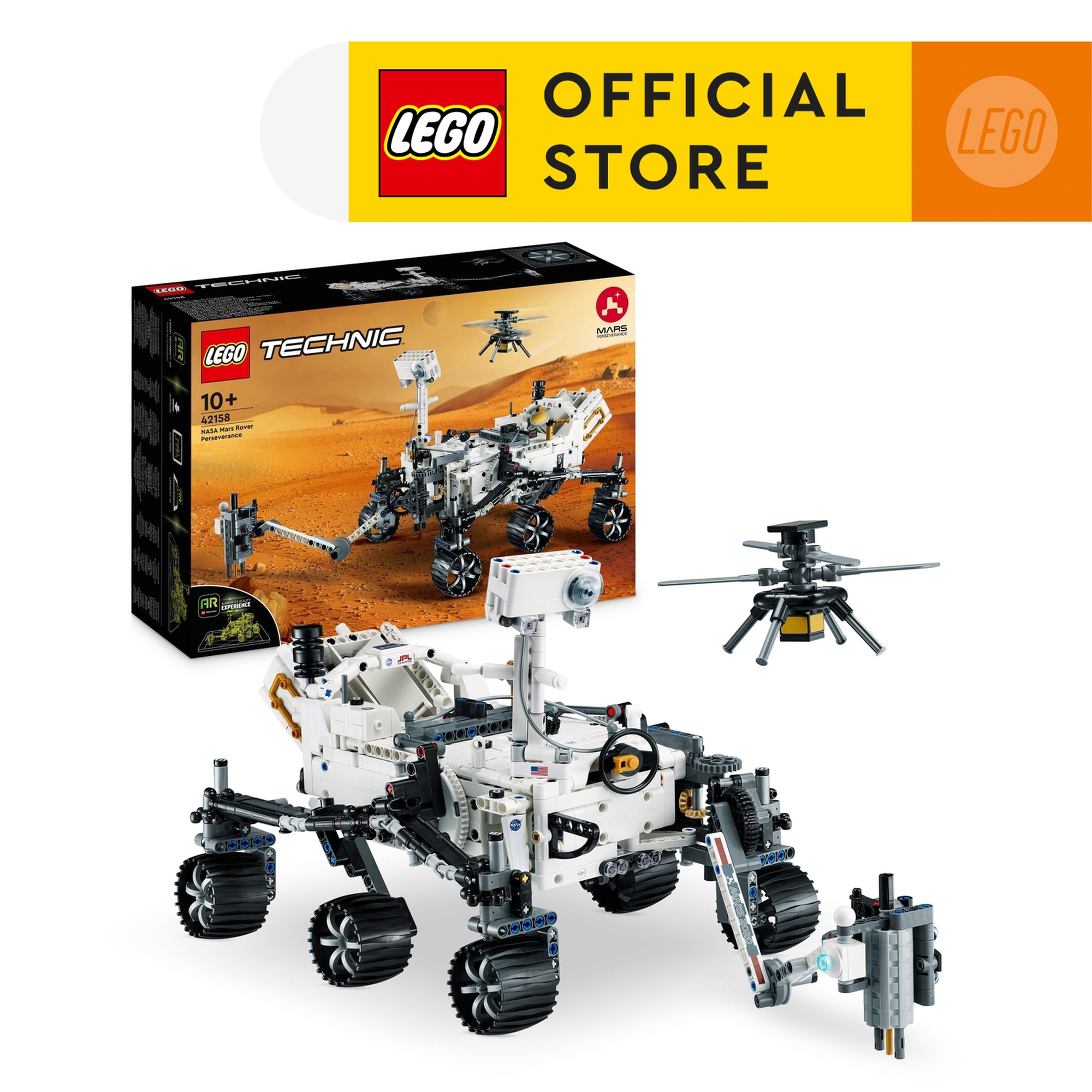 LEGO Technic 42158 Đồ chơi lắp ráp Xe NASA Khám Phá Sao Hỏa (1,132 chi tiết)