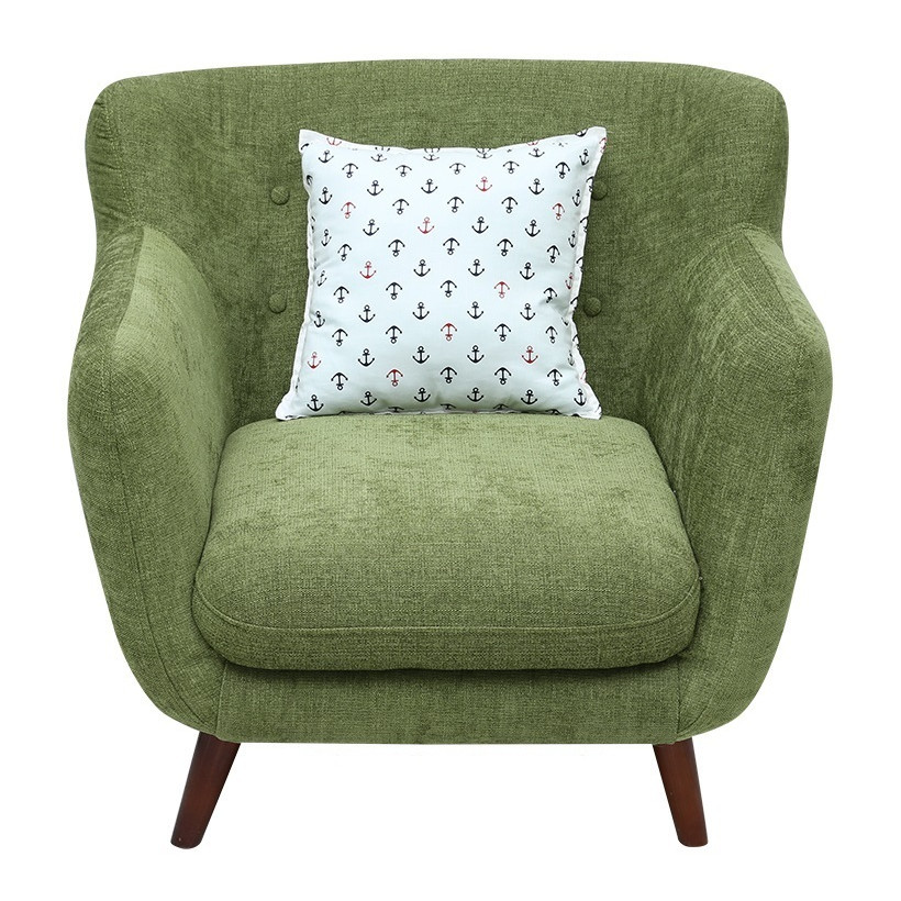 Ghế sofa đơn dùng để thư giãn, nghỉ ngơi, đọc sách - kèm gối ôm nhỏ SDDP05