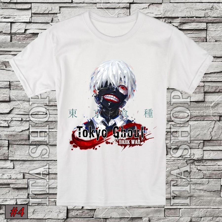 Áo Thun Anime Tokyo Ghoul - Kaneki Ken