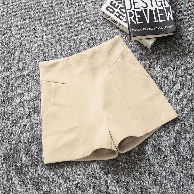 QUẦN SHORT NỮ| QUẦN ĐÙI NỮ CẠP CAO DÁNG CHỮ A CHẤT VẢI UMI TÚI VUÔNG FULL SIZE FULL MÀU