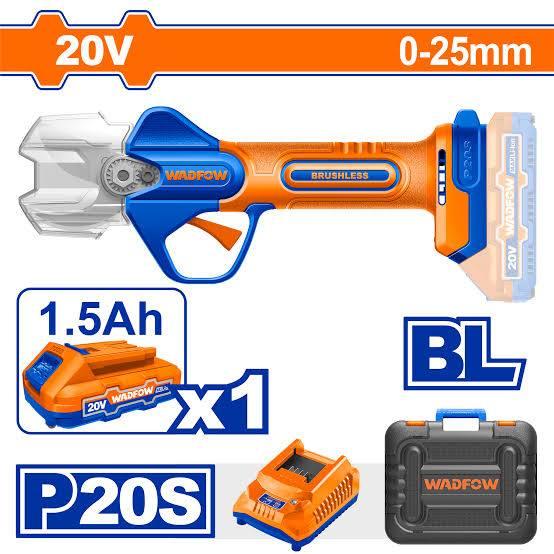 MÁY CẮT CÀNH DÙNG PIN 20V WADFOW WJFPB25 - HÀNG CHÍNH HÃNG