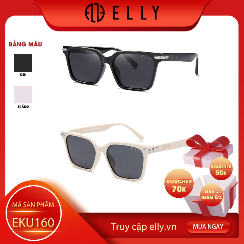 Kính mắt Unisex cao cấp ELLY – EKU160