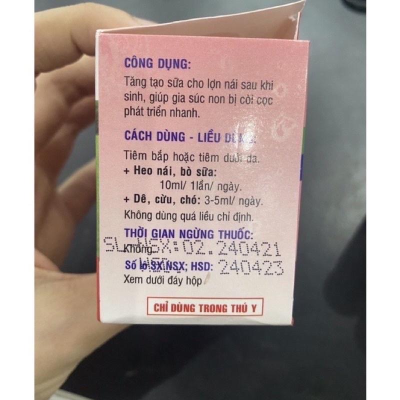 [ THÚ Y ] 1 lọ Amino booste giúp kích sữa cho trâu bò lợn chó mèo
