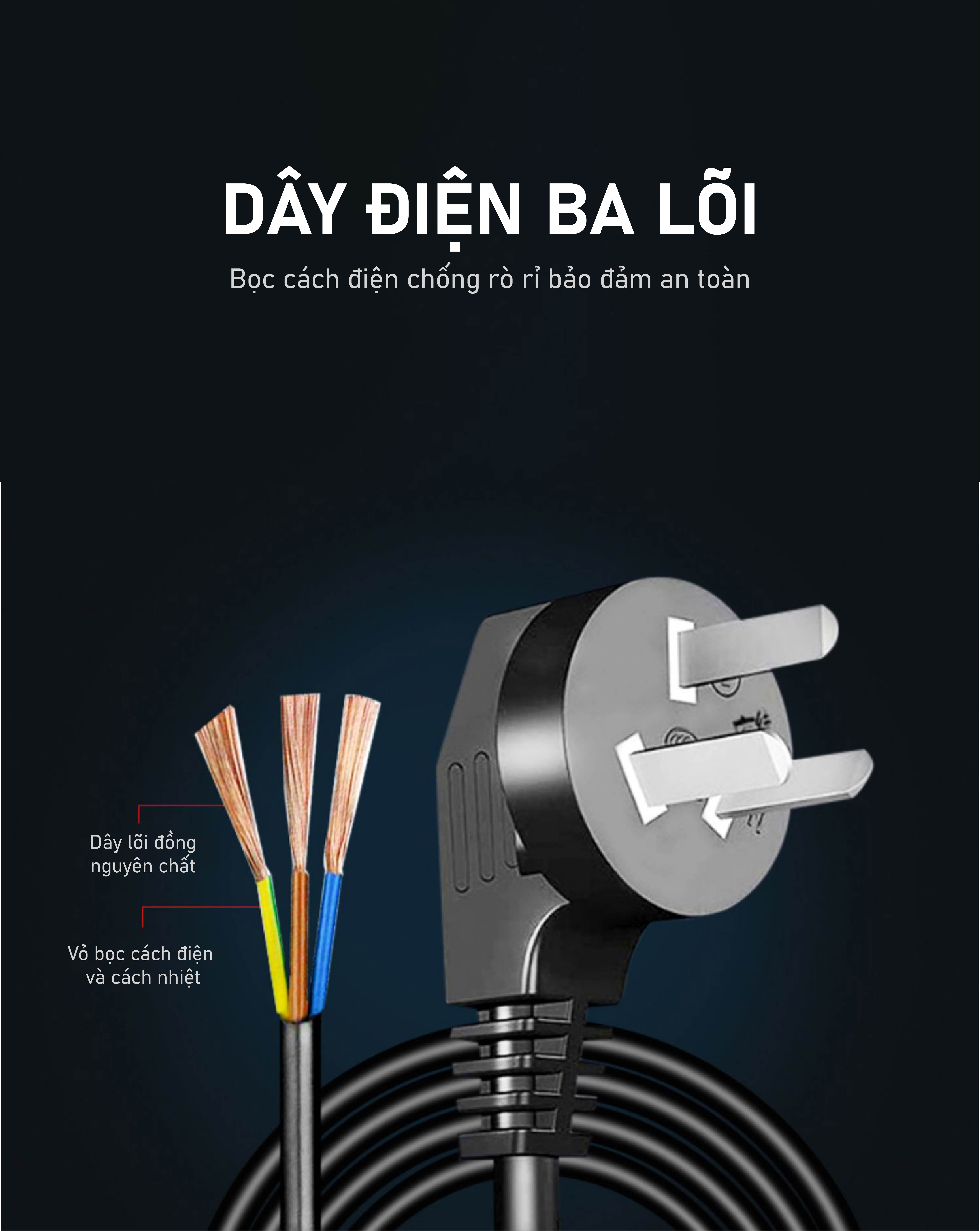 Quạt sàn công nghiệp Sowun SW 828 - Hàng chính hãng