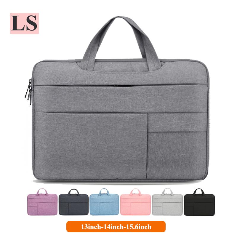 Nam-Nữ Túi Đựng Laptop 13 14 15 15.6 Chống Nước Xách Tay Ốp Lưng Máy Tính Túi Xách Cho Macbook Air Pro Xiaomi Huawei samsung Cặp