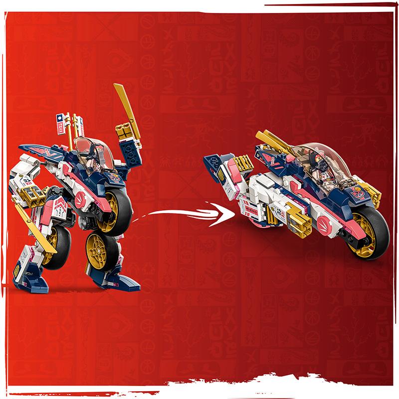 Đồ Chơi Lắp Ráp Xe Đua Biến Đổi Chiến Giáp Của Sora Lego Ninjago 71792