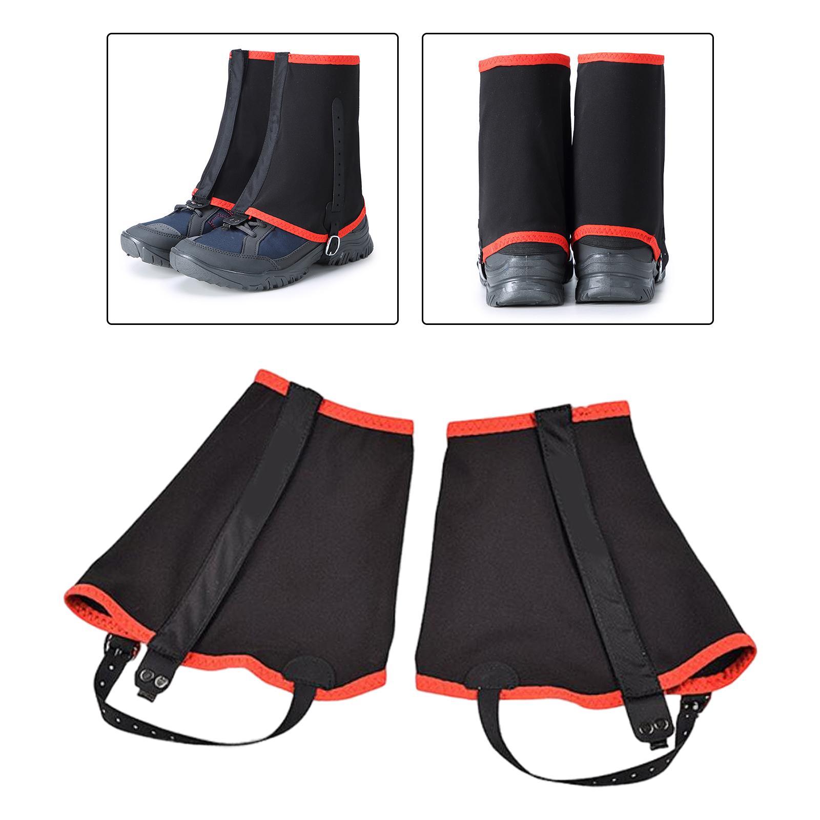 Durable Leg Gaiter Protection Snow Boot Waterproof for Trekking Men Women